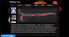Desktop Screenshot of biddingerlab.org